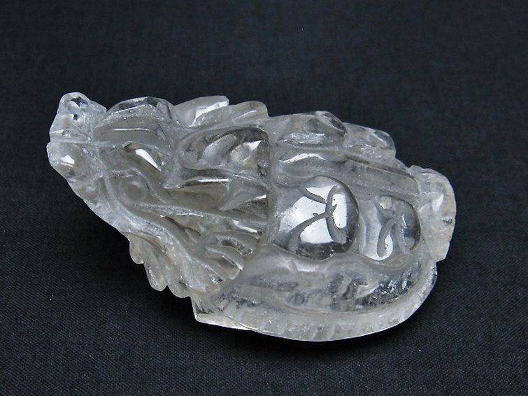 ヒマラヤ水晶龍亀 置物 [t261-1198] 2枚目