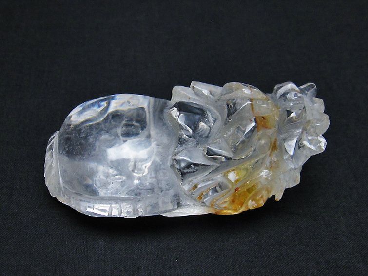 ヒマラヤ水晶龍亀 置物 [t261-1207] 2枚目