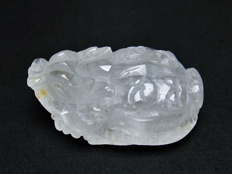 ヒマラヤ水晶龍亀 置物 [t261-1228] 2枚目