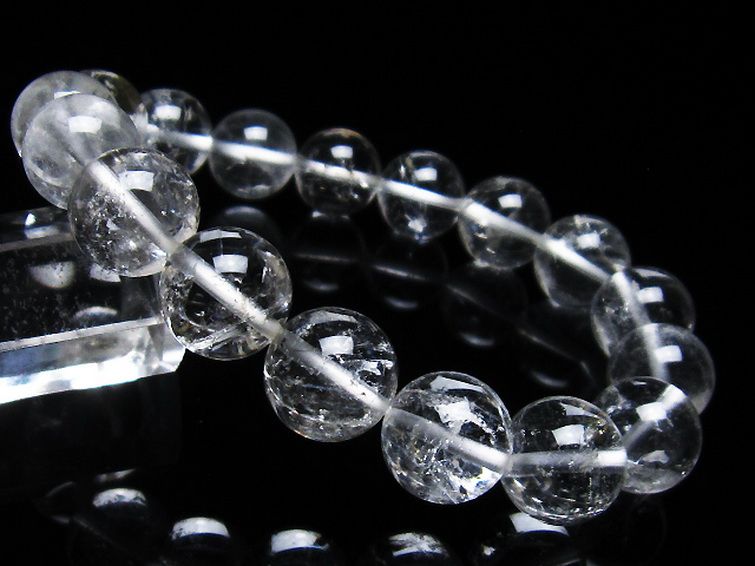 ヒマラヤ水晶 ブレスレット 12mm [T263-3397] 1枚目