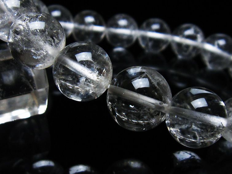 ヒマラヤ水晶 ブレスレット 12mm [T263-3435] 3枚目