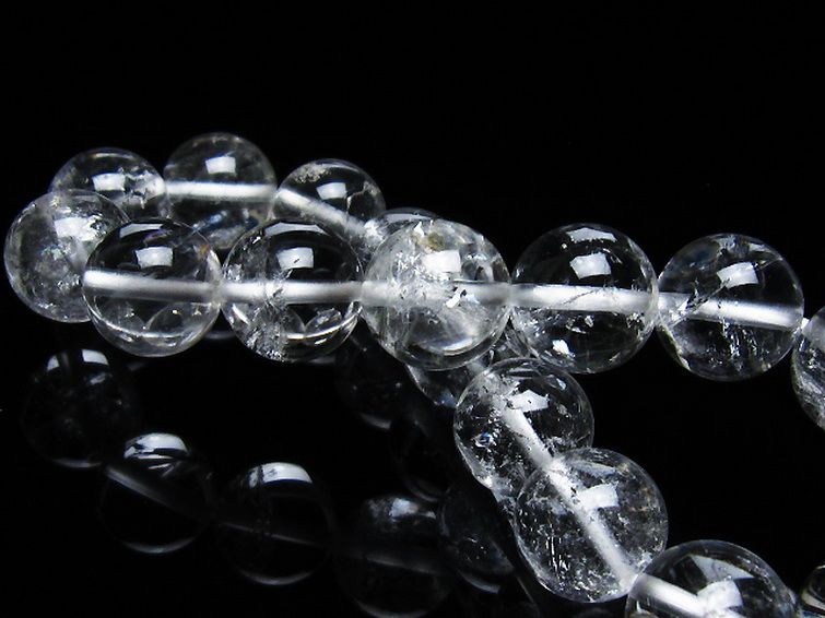 ヒマラヤ水晶 ブレスレット 12mm [T263-3443] 2枚目