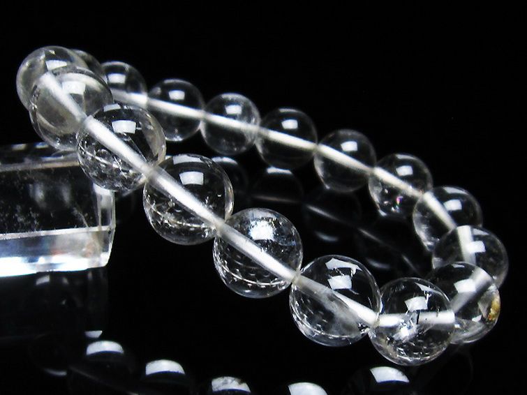 ヒマラヤ水晶 ブレスレット 12mm [T263-3455] 1枚目