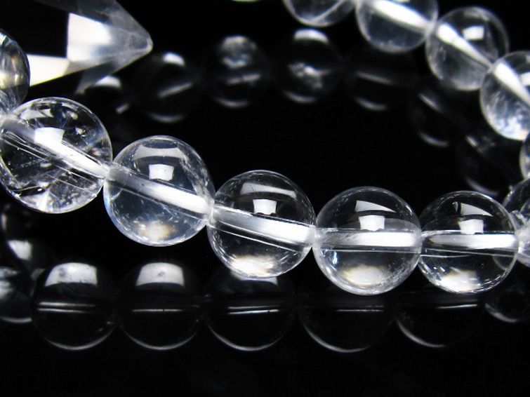 ヒマラヤ水晶 ブレスレット 11mm [t263-4385] 3枚目