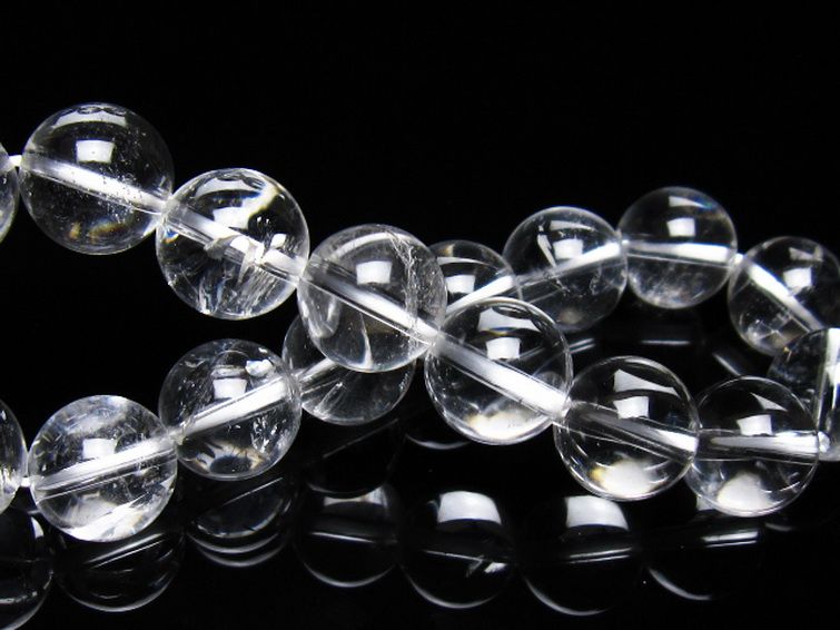 ヒマラヤ水晶 ブレスレット 12mm [t263-4390] 2枚目