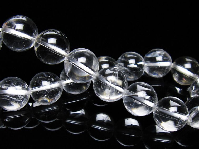 ヒマラヤ水晶 ブレスレット 12mm [t263-4395] 2枚目