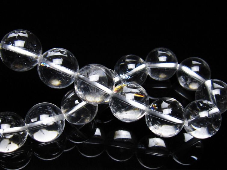 ヒマラヤ水晶 ブレスレット 12mm [t263-4398] 2枚目