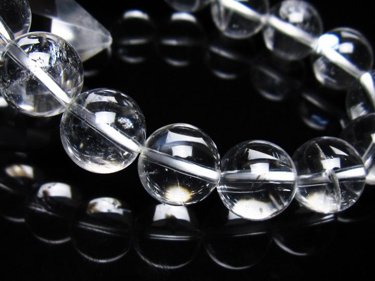 ヒマラヤ水晶 ブレスレット 12mm [t263-4398] 3枚目