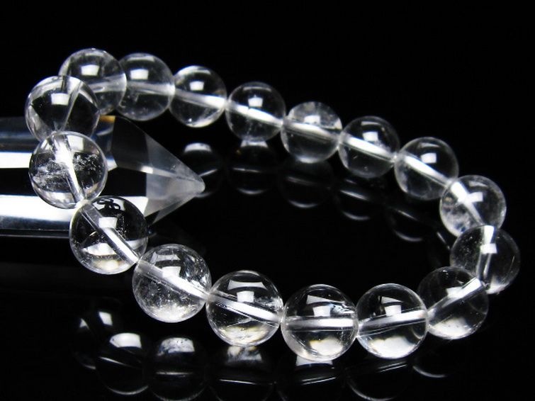 ヒマラヤ水晶 ブレスレット 12mm [t263-4403] 1枚目