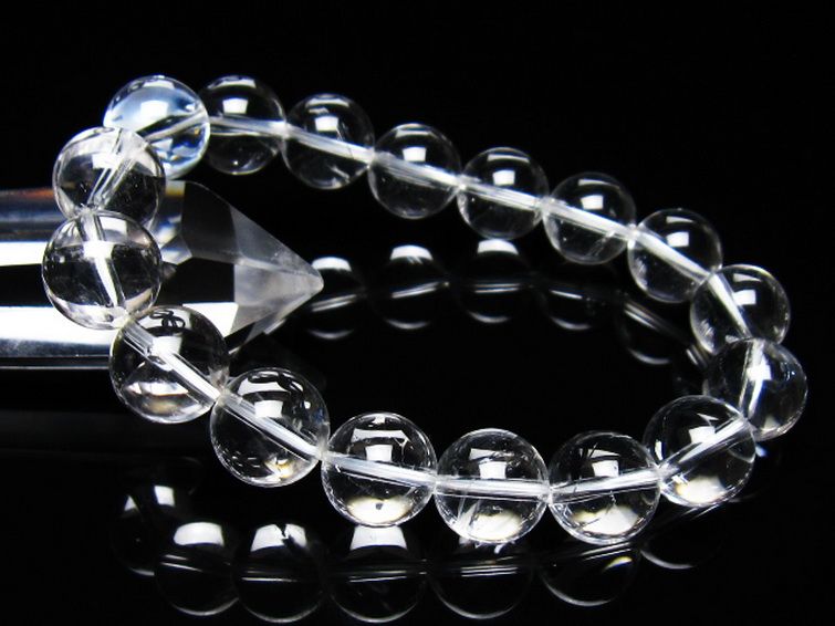 ヒマラヤ水晶 ブレスレット 12mm [t263-4407] 1枚目