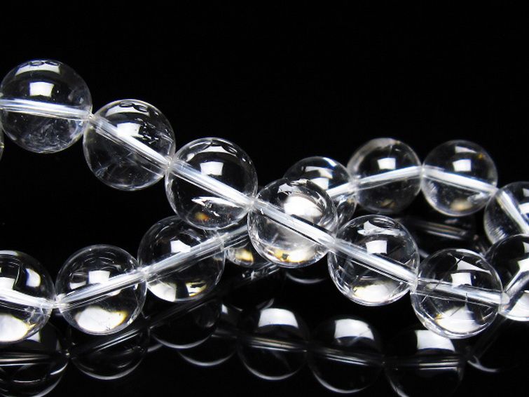 ヒマラヤ水晶 ブレスレット 12mm [t263-4407] 2枚目