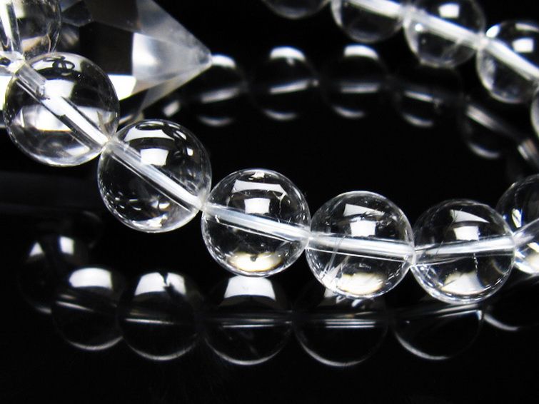 ヒマラヤ水晶 ブレスレット 12mm [t263-4407] 3枚目