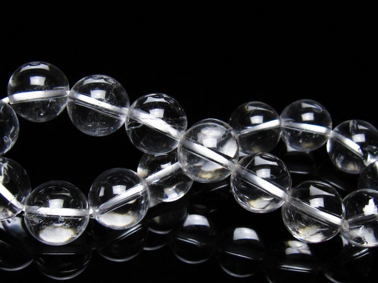 ヒマラヤ水晶 ブレスレット 12mm [t263-4411] 2枚目