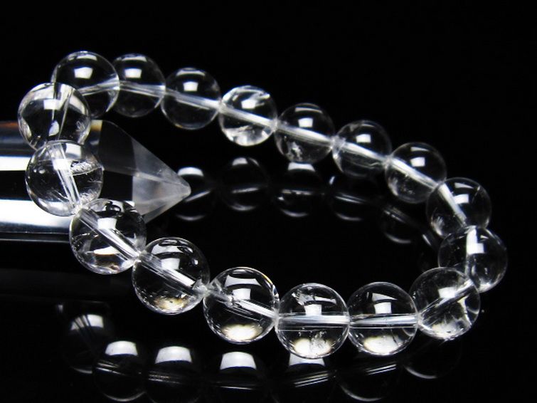 ヒマラヤ水晶 ブレスレット 12mm [t263-4414] 1枚目