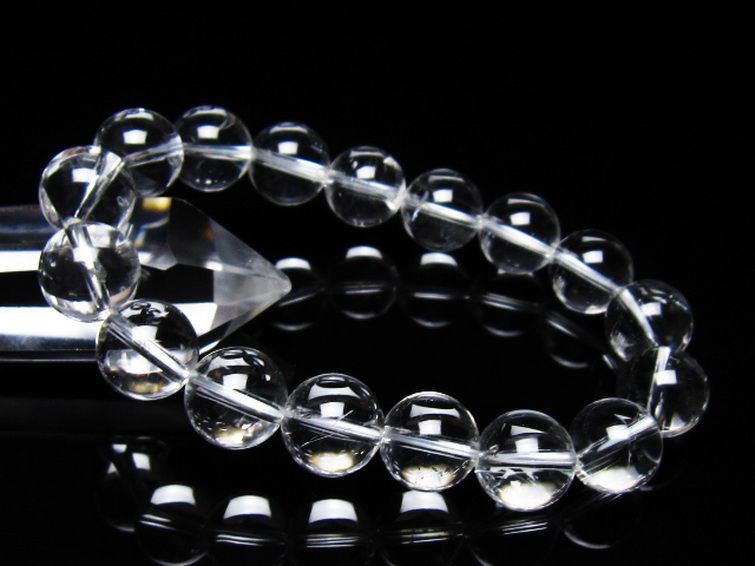 ヒマラヤ水晶 ブレスレット 12mm [t263-4415] 1枚目