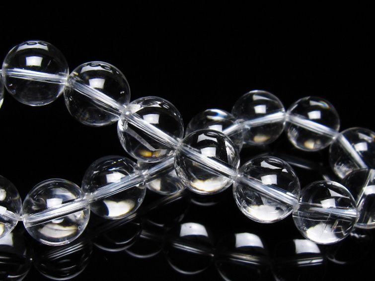 ヒマラヤ水晶 ブレスレット 12mm [t263-4415] 2枚目