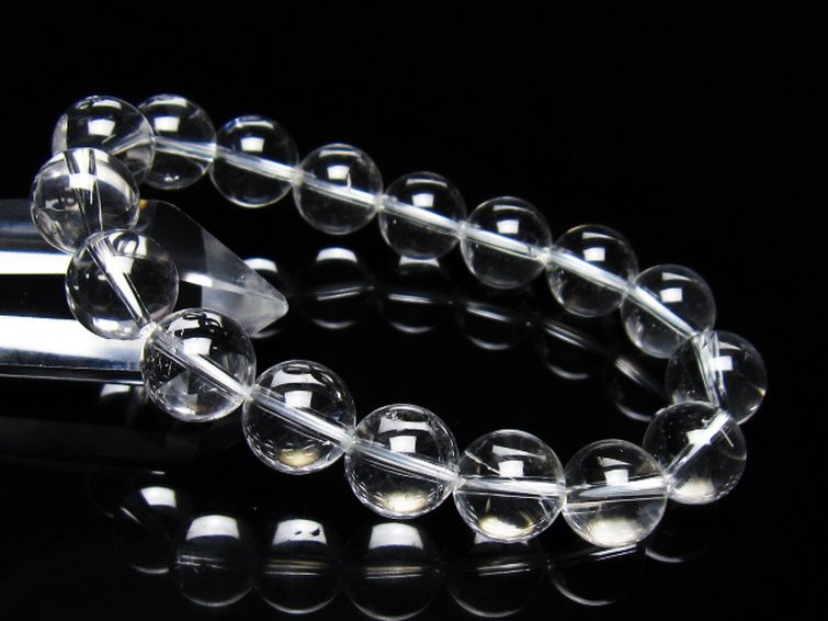 ヒマラヤ水晶 ブレスレット 12mm [t263-4419] 1枚目