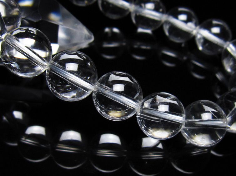 ヒマラヤ水晶 ブレスレット 12mm [t263-4420] 3枚目