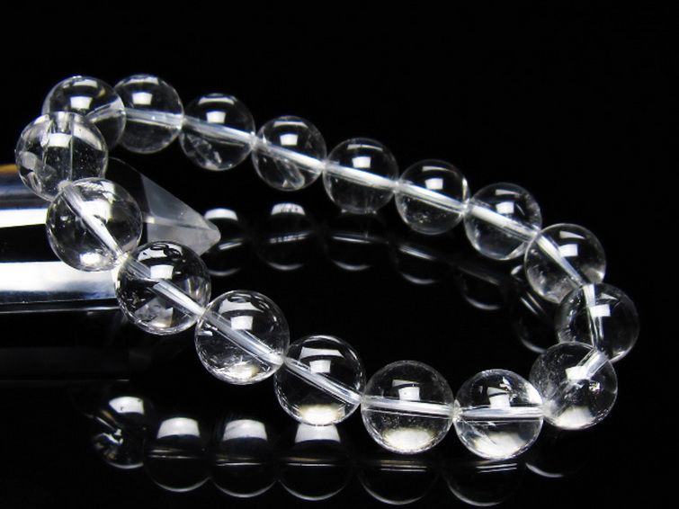 ヒマラヤ水晶 ブレスレット 12mm [t263-4422] 1枚目