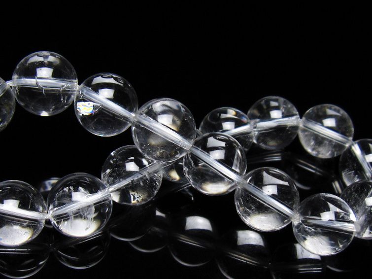 ヒマラヤ水晶 ブレスレット 12mm [t263-4422] 2枚目