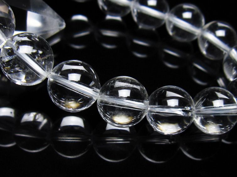 ヒマラヤ水晶 ブレスレット 12mm [t263-4424] 3枚目