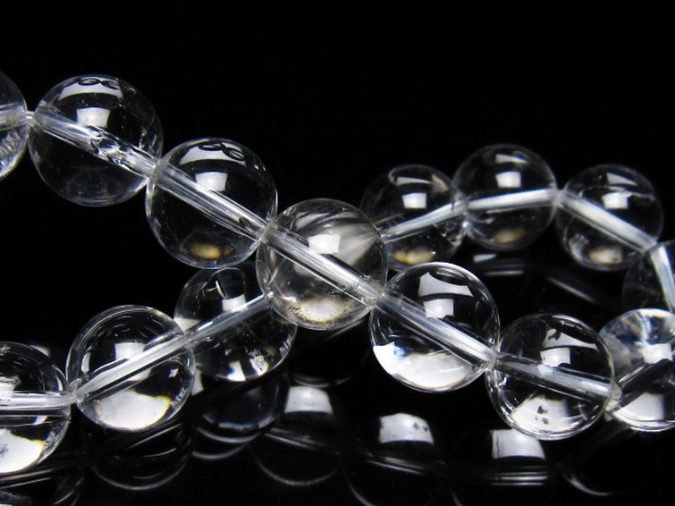 ヒマラヤ水晶 ブレスレット 12mm [t263-4433] 2枚目