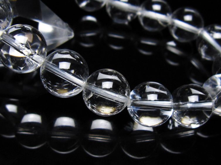 ヒマラヤ水晶 ブレスレット 12mm [t263-4433] 3枚目