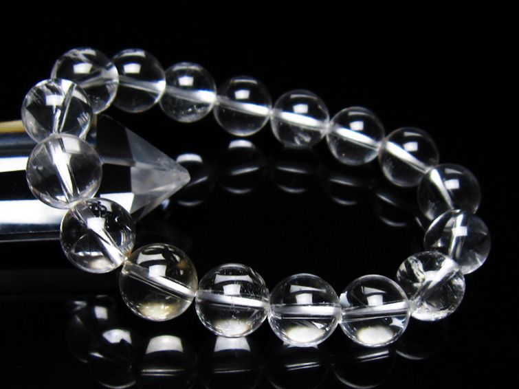 ヒマラヤ水晶 ブレスレット 12mm [t263-4437] 1枚目