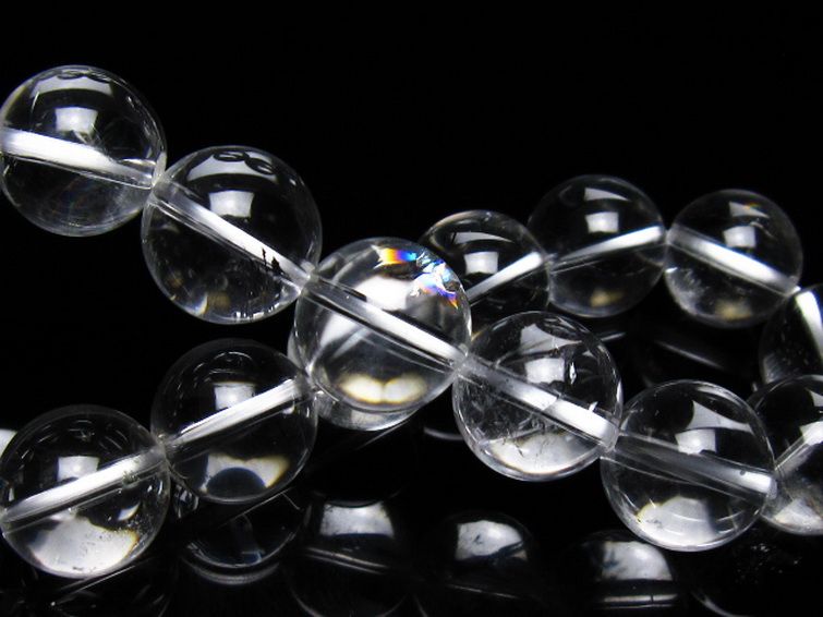 ヒマラヤ水晶 ブレスレット 13mm [t263-4446] 2枚目