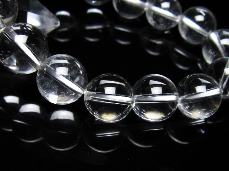 ヒマラヤ水晶 ブレスレット 13mm [t263-4446] 3枚目