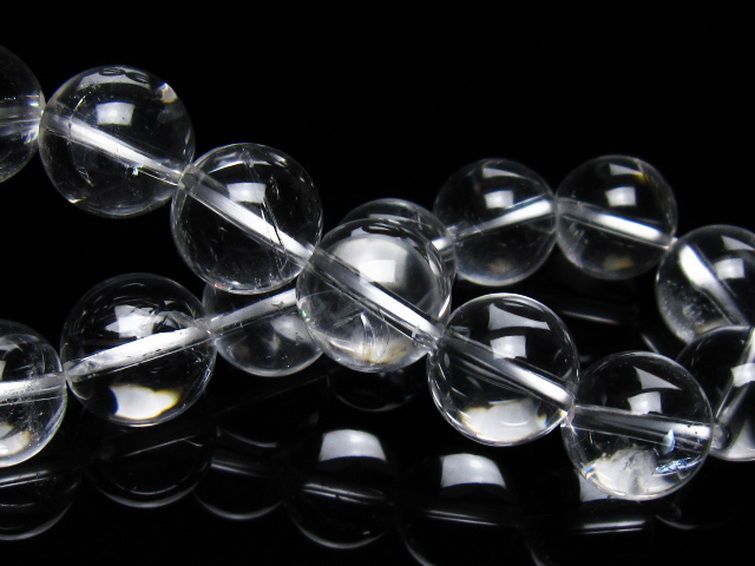 ヒマラヤ水晶 ブレスレット 14mm [t263-4447] 2枚目