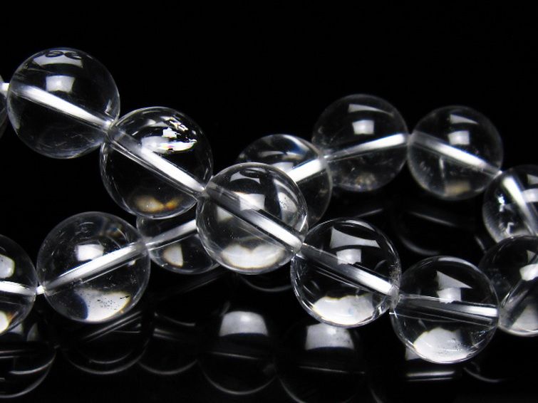 ヒマラヤ水晶 ブレスレット 14mm [t263-4448] 2枚目