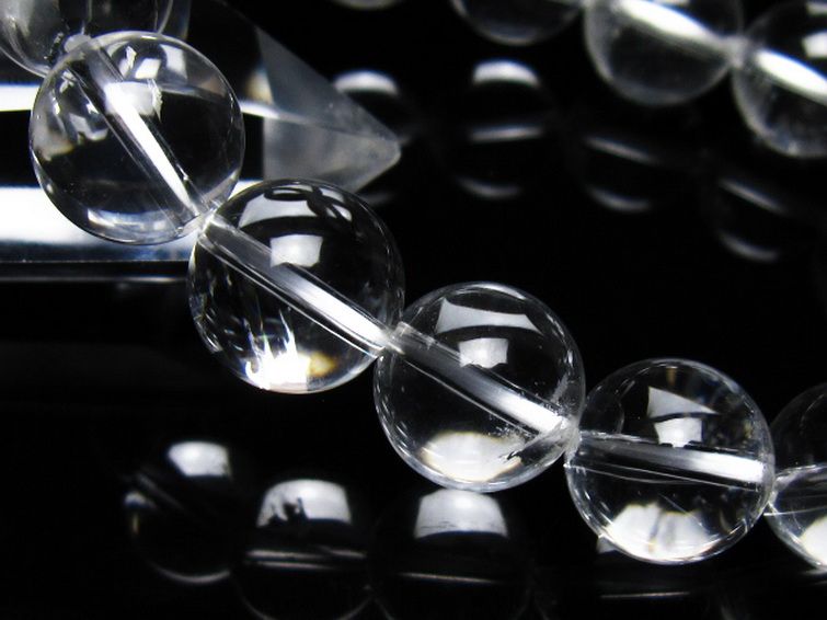 ヒマラヤ水晶 ブレスレット 14mm [t263-4448] 3枚目