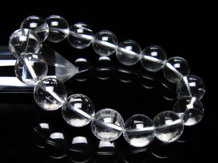 ヒマラヤ水晶 ブレスレット 13mm [t263-4449] 1枚目