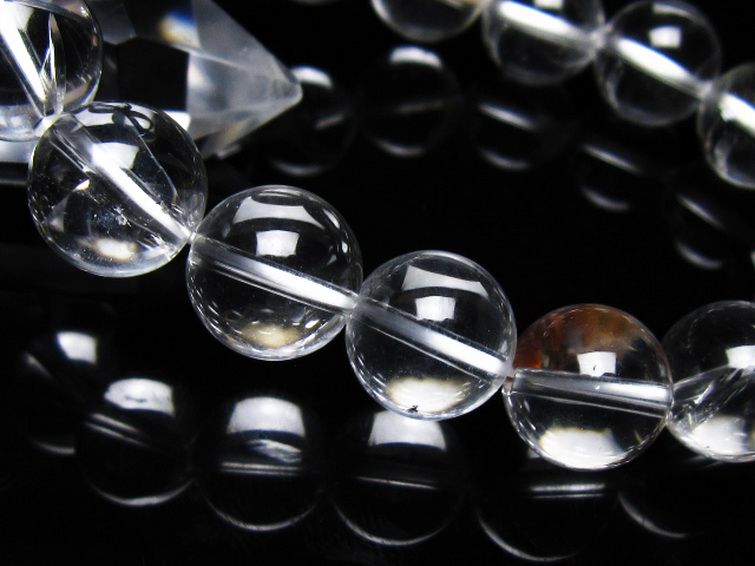 ヒマラヤ水晶 ブレスレット 13mm [t263-4452] 3枚目