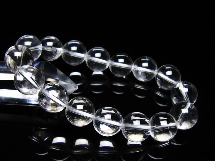 ヒマラヤ水晶 ブレスレット 13mm [t263-4457] 1枚目