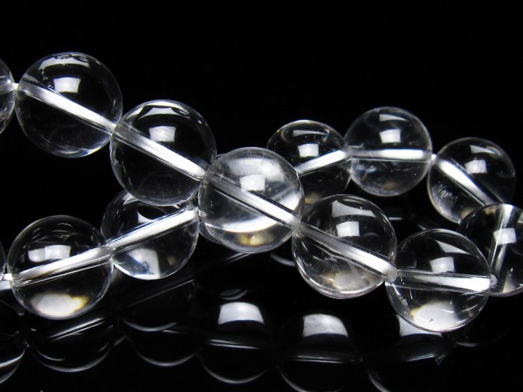 ヒマラヤ水晶 ブレスレット 14mm [t263-4461] 2枚目