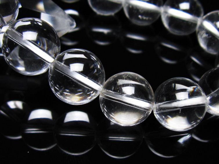 ヒマラヤ水晶 ブレスレット 14mm [t263-4461] 3枚目