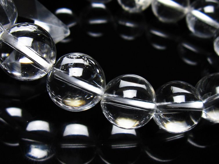 ヒマラヤ水晶 ブレスレット 14mm [t263-4463] 3枚目