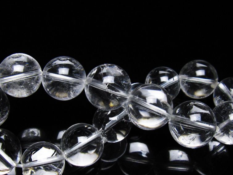 ヒマラヤ水晶 ブレスレット 14mm [t263-4464] 2枚目