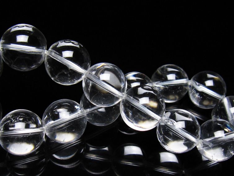 ヒマラヤ水晶 ブレスレット 15mm [t263-4466] 2枚目