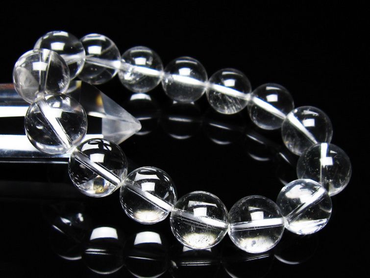 ガーデン水晶 ブレスレット 14mm [t263-4468] 1枚目