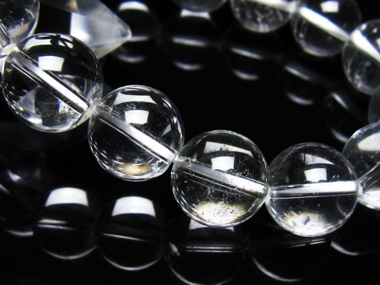 ガーデン水晶 ブレスレット 14mm [t263-4468] 3枚目