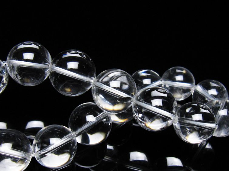 ヒマラヤ水晶 ブレスレット 14mm [t263-4471] 2枚目