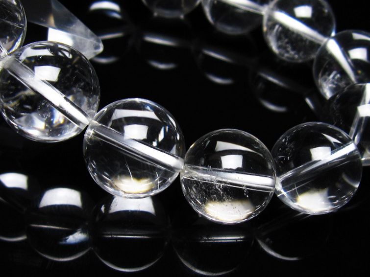 ヒマラヤ水晶 ブレスレット 16mm [t263-4472] 3枚目