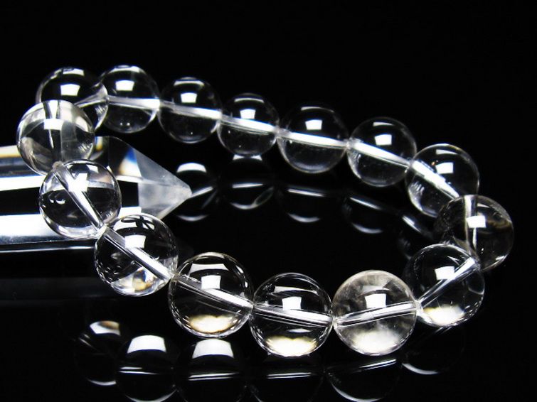 ヒマラヤ水晶 ブレスレット 15mm [t263-4475] 1枚目