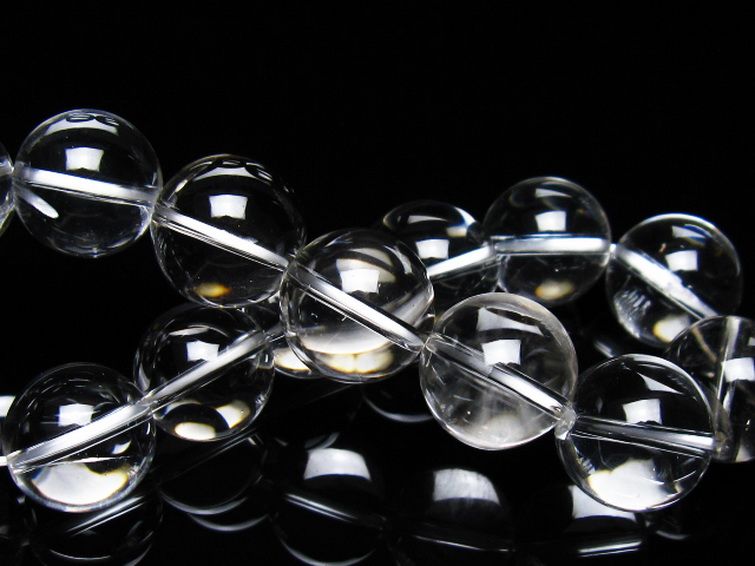 ヒマラヤ水晶 ブレスレット 15mm [t263-4475] 2枚目