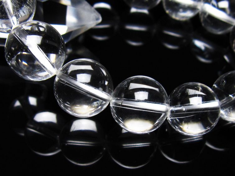 ヒマラヤ水晶 ブレスレット 14mm [t263-4482] 3枚目