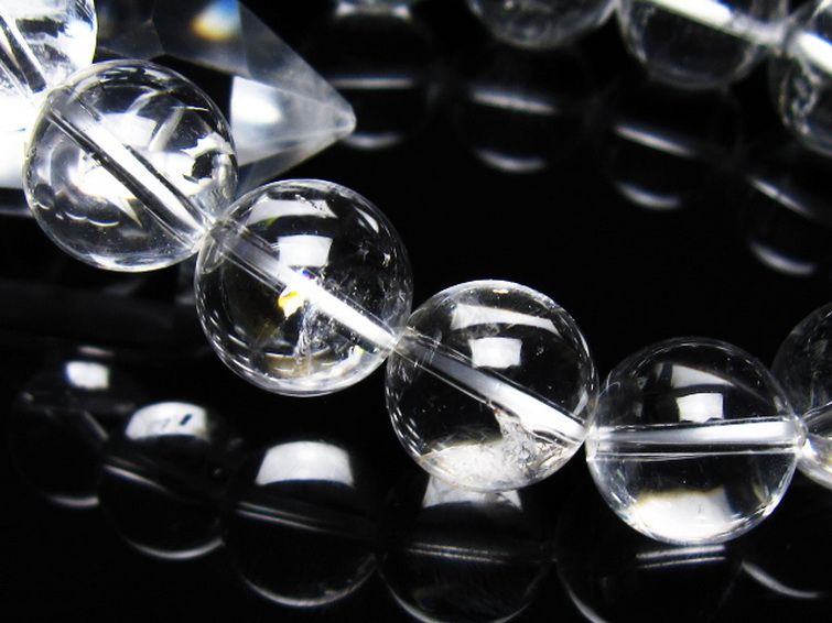 ヒマラヤ水晶 ブレスレット 14mm [t263-4483] 3枚目