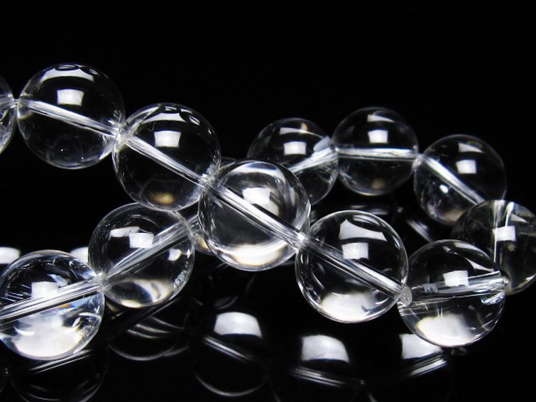 ヒマラヤ水晶 ブレスレット 15mm [t263-4484] 2枚目